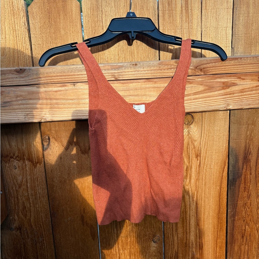 a new day Burnt Orange Women's Tank Top